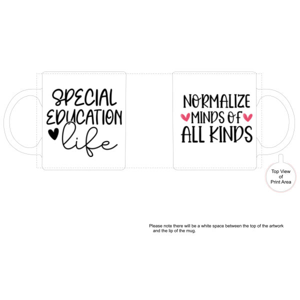 Minds of All Kinds - Boutique Ceramic Mug Thumbnail