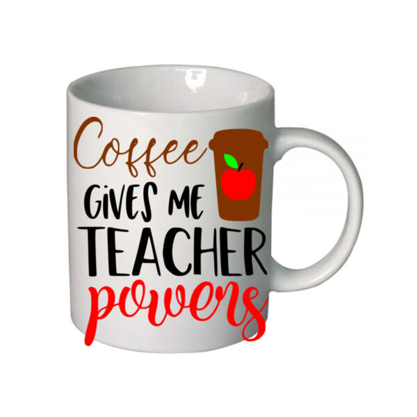 Coffee Powers Mug - Boutique Ceramic Mug Thumbnail