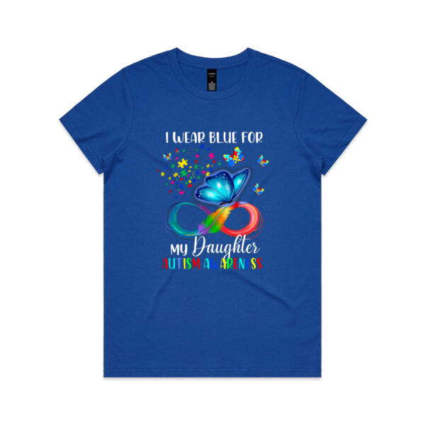 Autism I Wear Blue - Women's Maple Tee Thumbnail