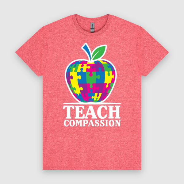 Autism  Teach Compassion - HeavyCotton™ Tee Thumbnail