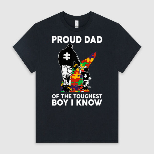 Autism Proud Dad - HeavyCotton™ Tee Thumbnail
