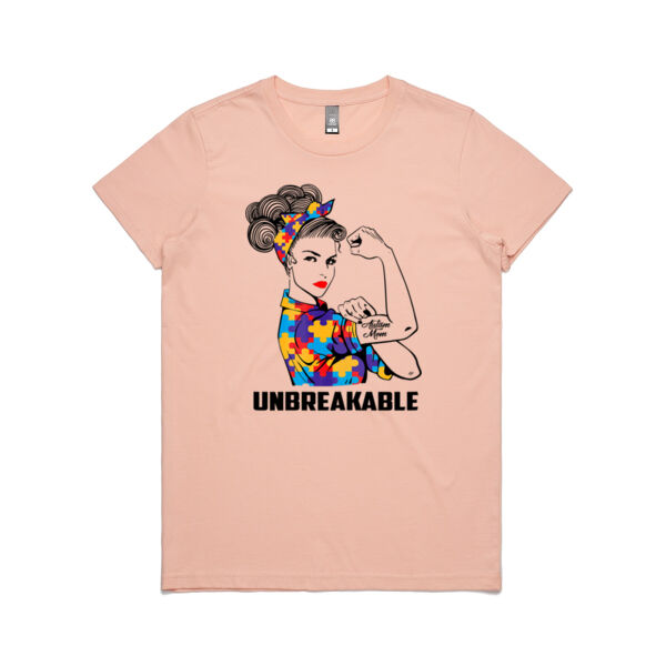 Autism Unbreakable - Women's Maple Tee Thumbnail