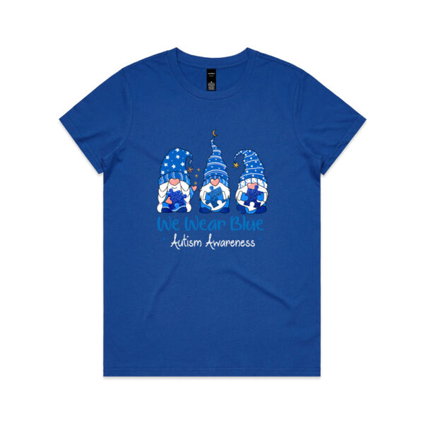 Autism We Wear Blue - Women's Maple Tee Thumbnail