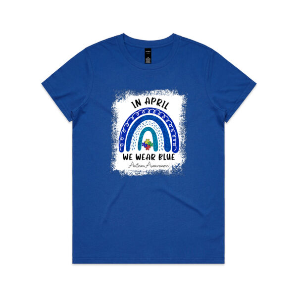 Autism April - Women's Maple Tee Thumbnail