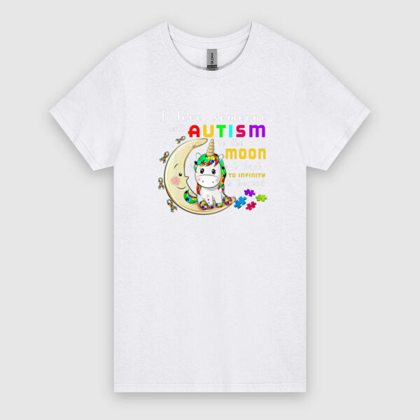 Autism I Love - Women's HeavyCotton™ Tee  Thumbnail