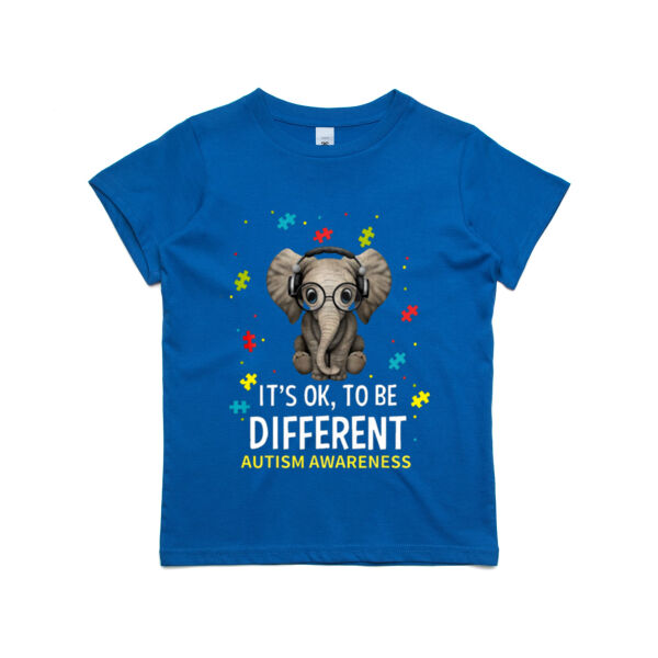 Autism Different is OK - Kids / Youth Premium Tee Thumbnail