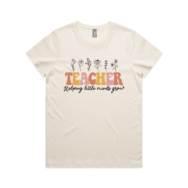 Teacher  Learn - Women's Maple Tee Thumbnail