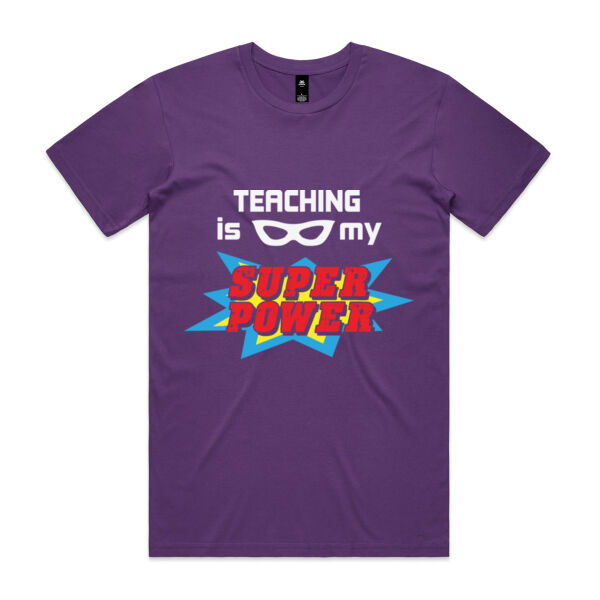 Teacher Super Power - Mens Staple Tee Thumbnail