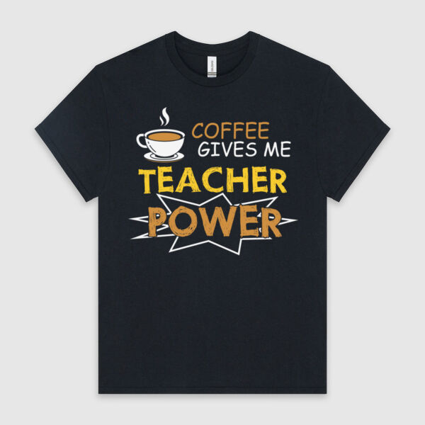 Teacher Coffee Custom - HeavyCotton™ Tee Thumbnail
