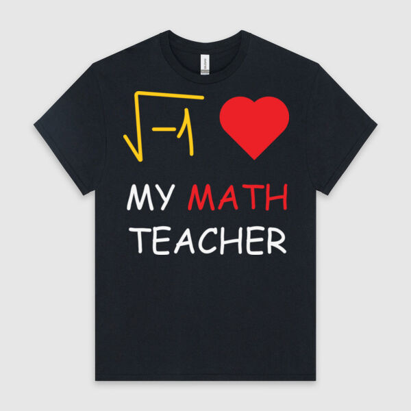 Teacher My Math Custom - HeavyCotton™ Tee Thumbnail