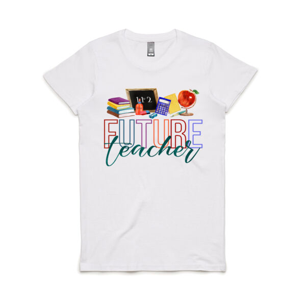 Teacher Future Custom - Women's Maple Tee Thumbnail