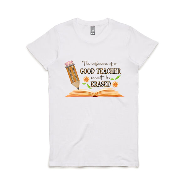 Teacher Good Custom - Women's Maple Tee Thumbnail