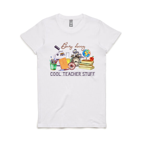 Teacher Stuff - Women's Maple Tee Thumbnail