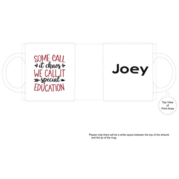 Teacher Chaos - Boutique Ceramic Mug Thumbnail