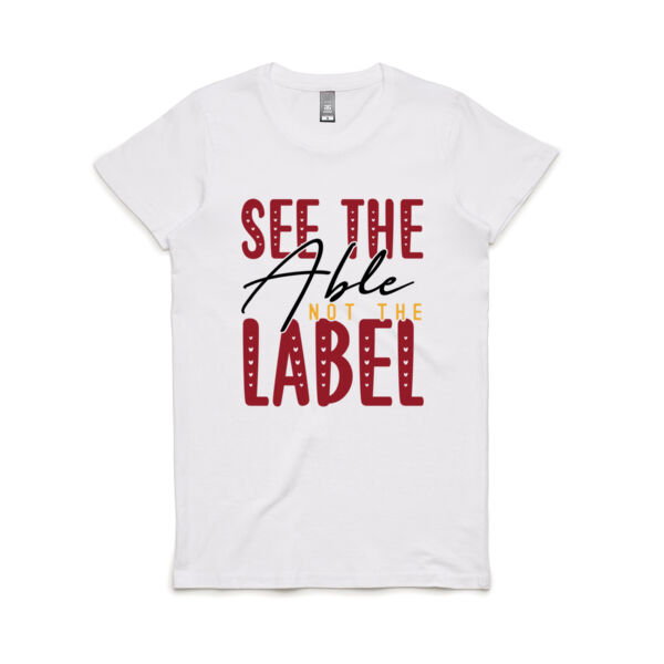 Teacher Able Custom - Women's Maple Tee Thumbnail