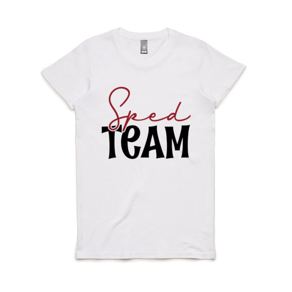 Teacher  Team - Women's Maple Tee Thumbnail