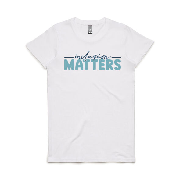 Teacher Inclusion Matters - Women's Maple Tee Thumbnail