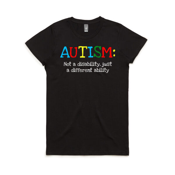 Teacher Autism - Women's Maple Tee Thumbnail