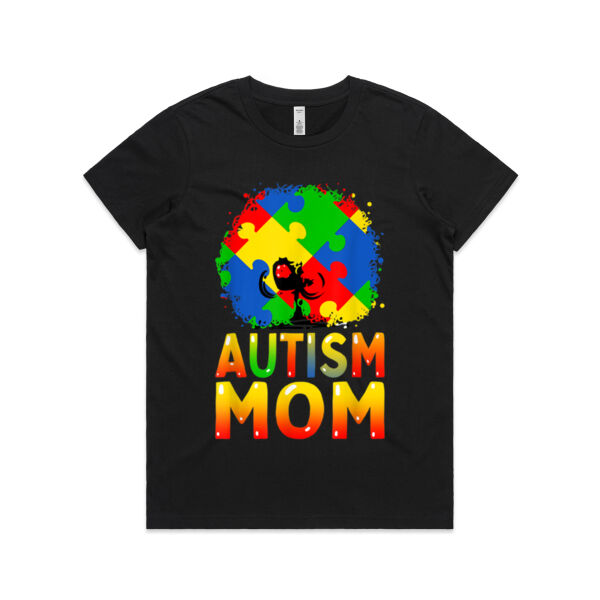 Autism Mom - Womens Basic Tee Thumbnail