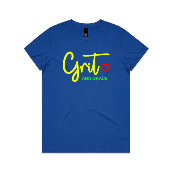 Faith Grit and Grace - Women's Maple Tee Thumbnail