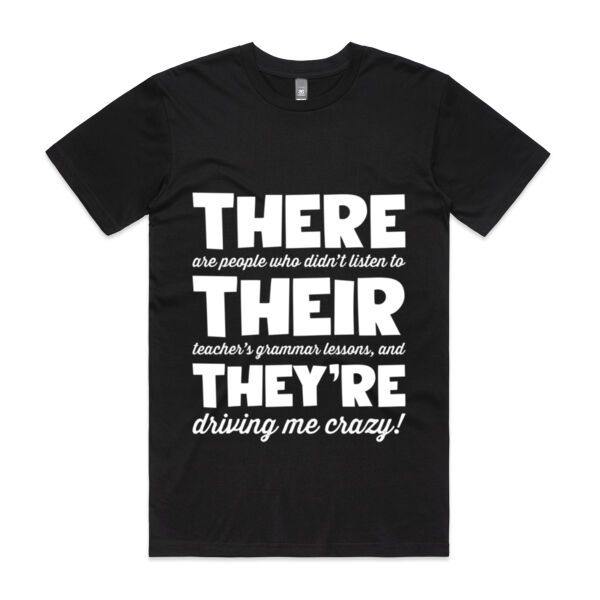 There Their They're - Mens Staple Tee Thumbnail