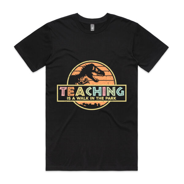 Teacher Jurassic Park - Mens Staple Tee Thumbnail