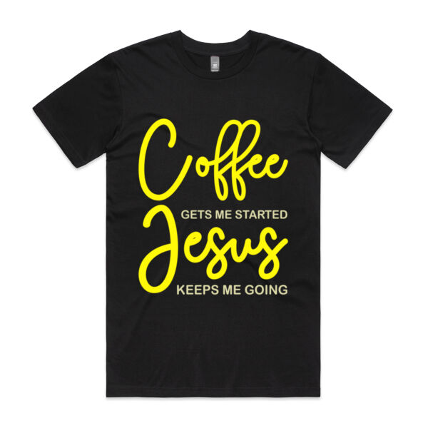 Faith Coffee - Mens Staple Tee Thumbnail