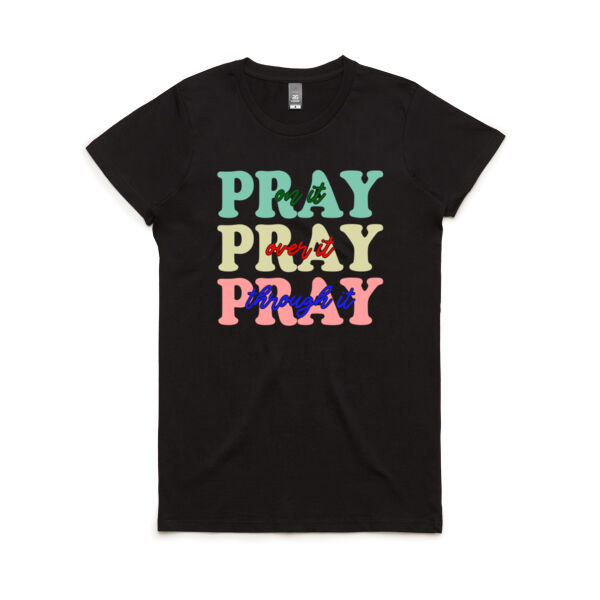 Faith Pray - Women's Maple Tee Thumbnail
