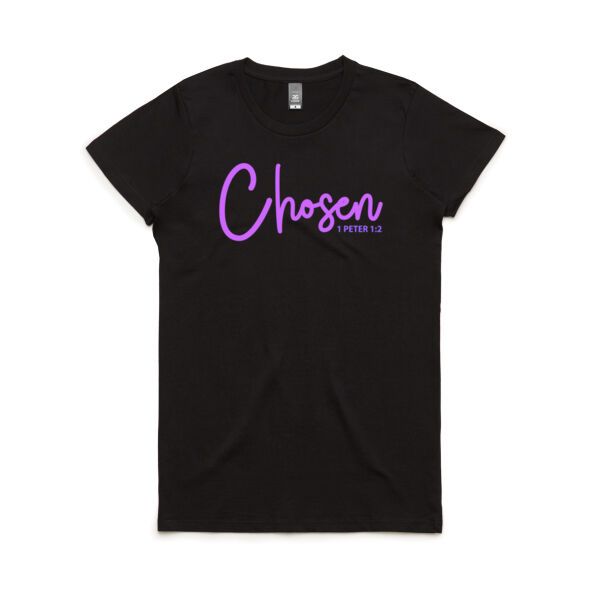 Faith Chosen - Women's Maple Tee Thumbnail
