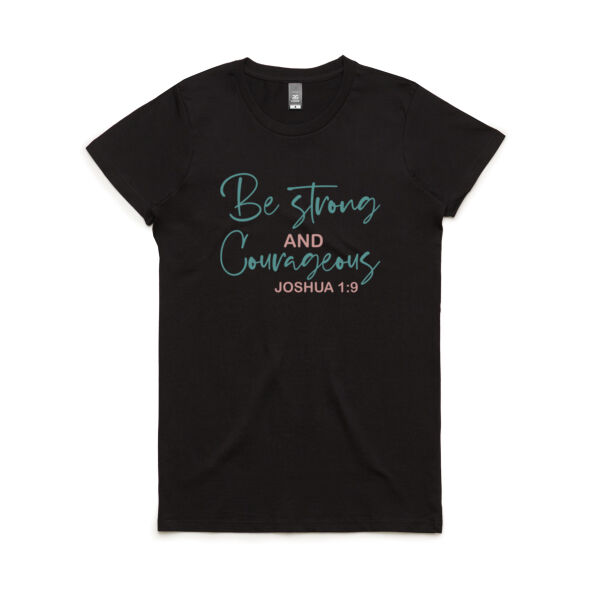 Faith Be Strong - Women's Maple Tee Thumbnail
