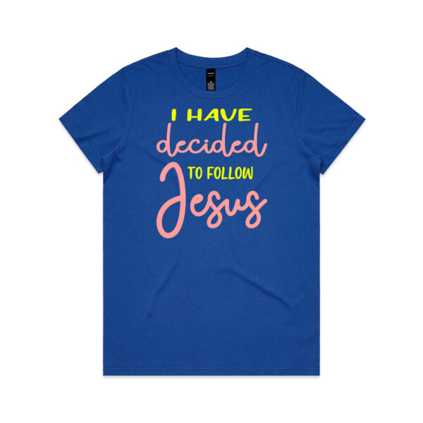 Faith Follow - Women's Maple Tee Thumbnail