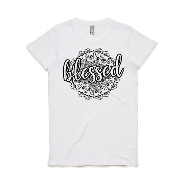 Faith Blessed - Women's Maple Tee Thumbnail