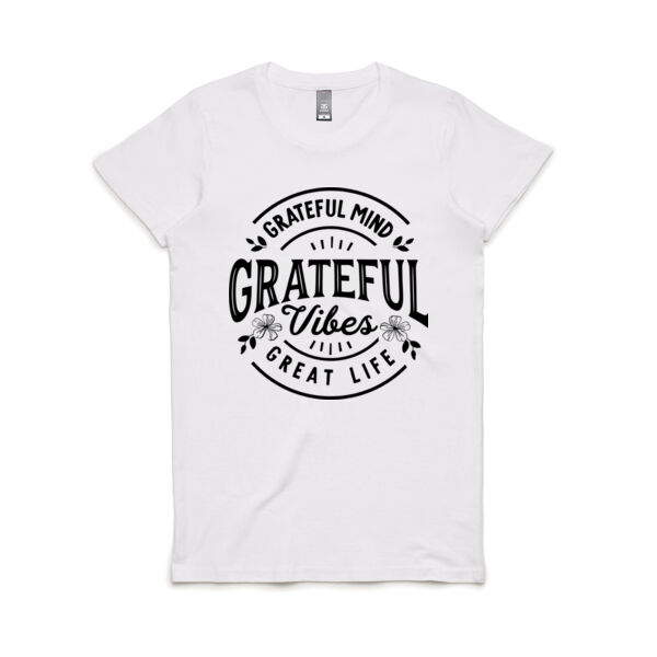 Faith Grateful - Women's Maple Tee Thumbnail