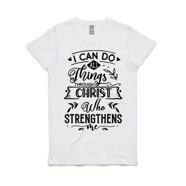 Faith I Can - Women's Maple Tee Thumbnail