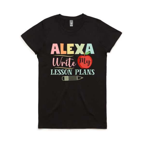 Teacher Alexa - Women's Maple Tee Thumbnail