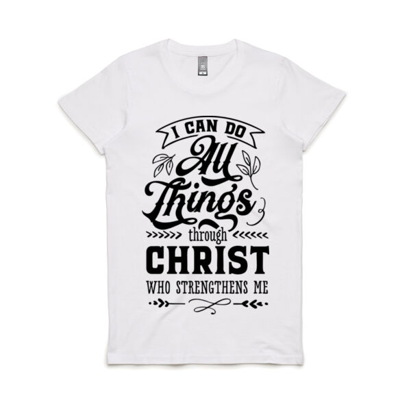 Faith I Can - Women's Maple Tee Thumbnail