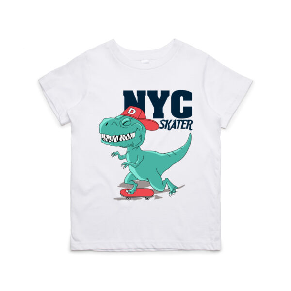 Skater Dino - Kids / Youth Premium Tee Thumbnail