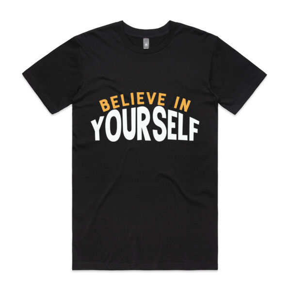 Motivation Believe - Mens Staple Tee Thumbnail