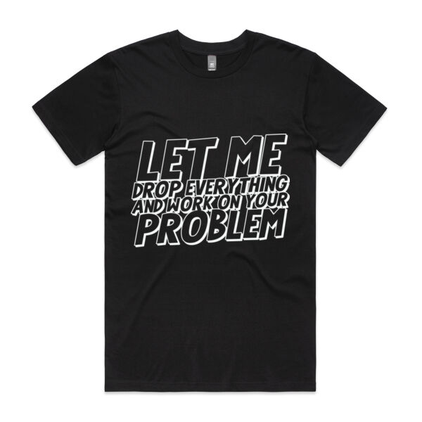 Motivation Let Me - Mens Staple Tee Thumbnail