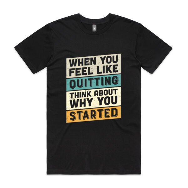 Motivation Think - Mens Staple Tee Thumbnail