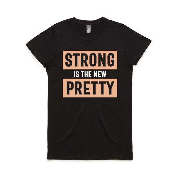 Motivation Strong - Women's Maple Tee Thumbnail