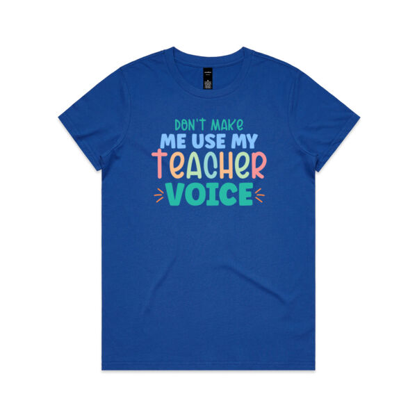 Teacher Voice - Women's Maple Tee Thumbnail