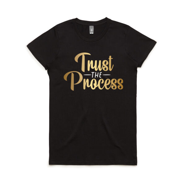 Trust the Process - Women’s Maple Tee Thumbnail