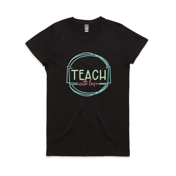 Teacher Love - Women's Maple Tee Thumbnail