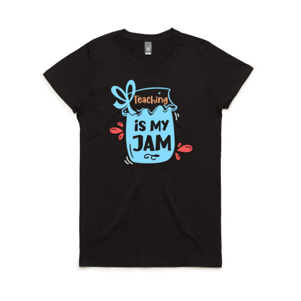 Teacher Jam - Women's Maple Tee Thumbnail