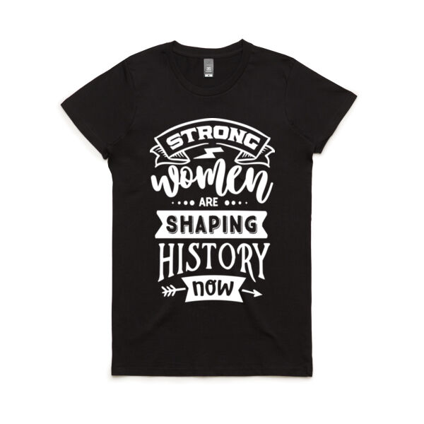 Shape History - Women's Maple Tee Thumbnail