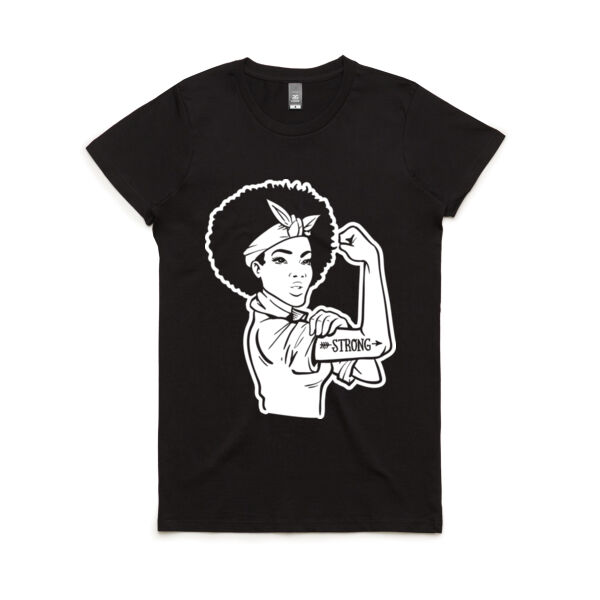 Strong - Women's Maple Tee Thumbnail