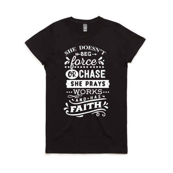 Prays - Women's Maple Tee Thumbnail
