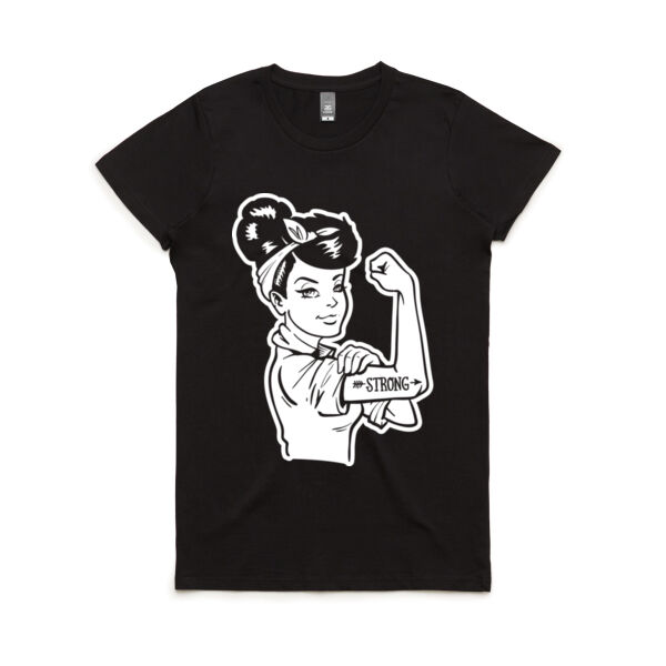 Strong - Women's Maple Tee Thumbnail