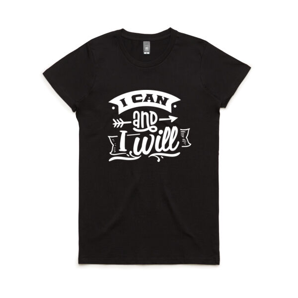 I Can - Women's Maple Tee Thumbnail